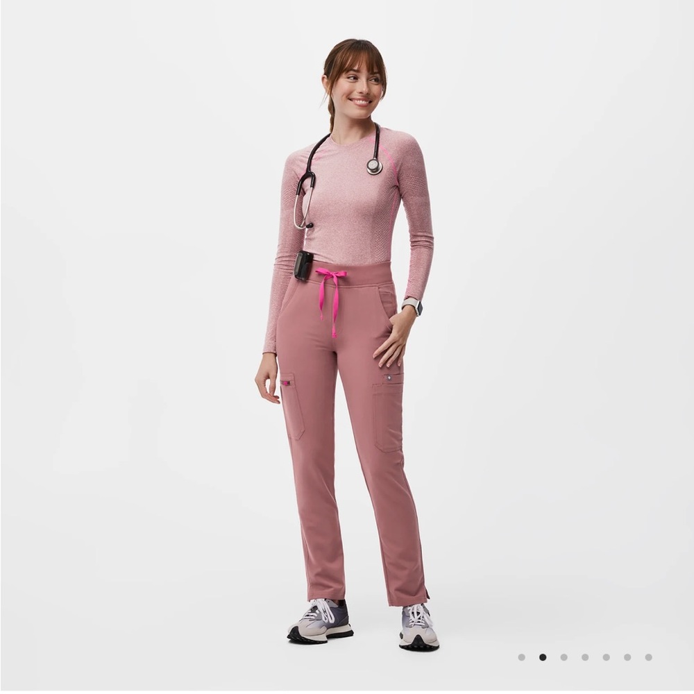 Figs Yola Skinny High Waisted Skinny Scrub